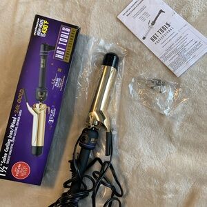 Hot Tools Professional 24k Gold 1.5” Salon Curling Iron